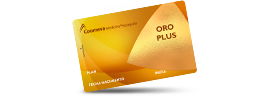 Tarjeta del programa Oro Plus